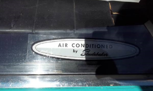 1965 Studebaker Daytona 2 Door Sedan air conditioned sticker.png