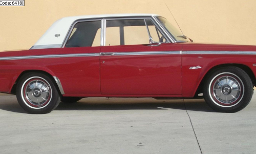 1965 Studebaker Sports Sedan paint code Bordeaux Red code P-6418 (2).png
