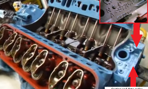 1966 Pontiac GTO casting code date code on engine block.png