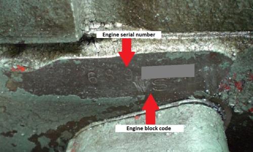 1966 Pontiac GTO engine code and serial number.jpg