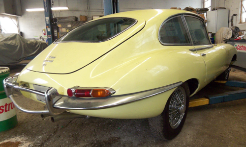 1968 E-Type Jaguar XKE Series 1.5 Pale Primrose paint (1).png