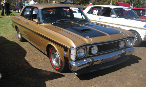 1969 - 1970 Grecian Gold Metallic paint XW Ford Falcon GT HO.png