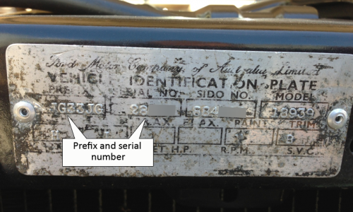1969 XW Falcon GT data plate prefix and serial number image.png