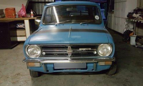 1977 Leyland Mini GTS South Africa front image.png