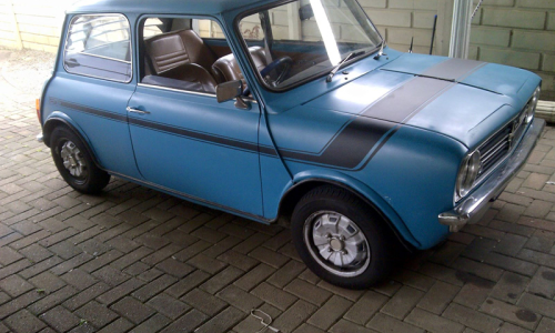 1977 Leyland Mini GTS blue South AFrica.png