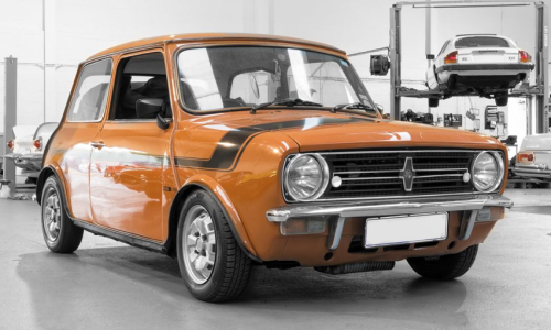 1979 Leyland Mini GTS orange.png