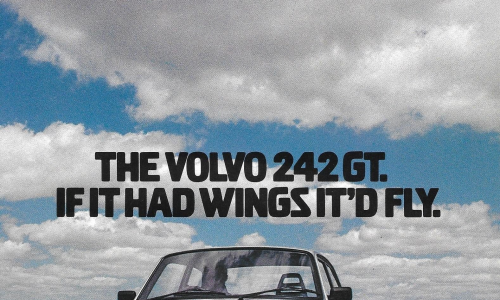 1979 Volvo 242 GT advertisement with jet Australian brpchure (1).png