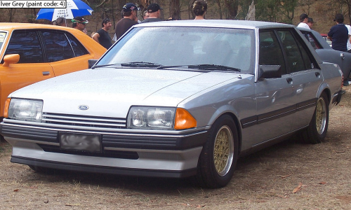 1982 Ford Fairmont XE ESP Silver Grey - paint code 4.png