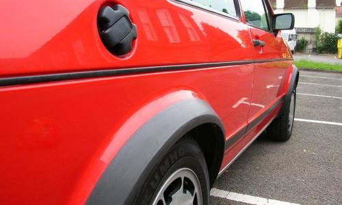 1983 Volkswagen Golf GTI MK1 Campaign Edition UK Mars Red.JPG