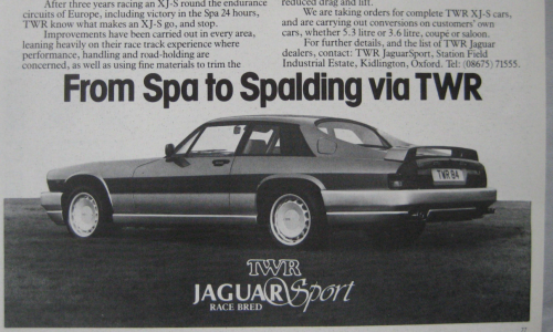 1984 magazine issue advertising Jaguar Sport.png