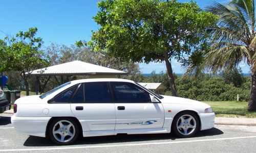 1992 VP GTS HSV commodore white side image.png