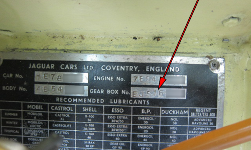 2 + 2 FHC with manual transmission E-type number.png