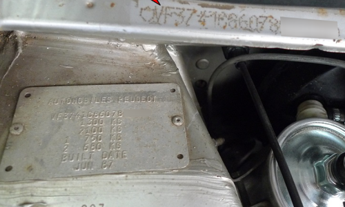 205 GTI VIN Chassis stamping serial scuttle panel Phase 1.png
