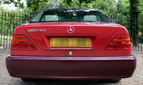 600SEC badge 1993 V12 Mercedes C140.png