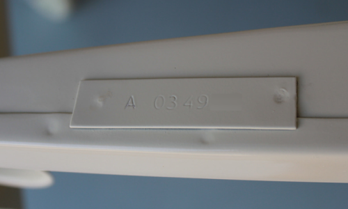 970cc Cooper S body number stamping plate image.png