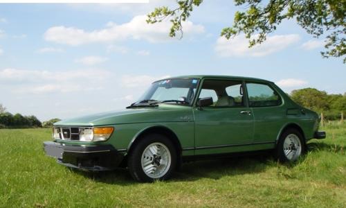 Acacia Metallic Green Saab 99 Turbo 1.JPG