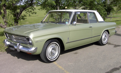 Algonquin Green 1966 Studebaker Daytona Sports Sedan code P-6448 C (2).png