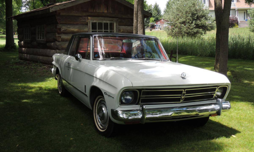 Arctic White 1966 Studebaker Daytona Sports Sedan code P-6485 C (2).png