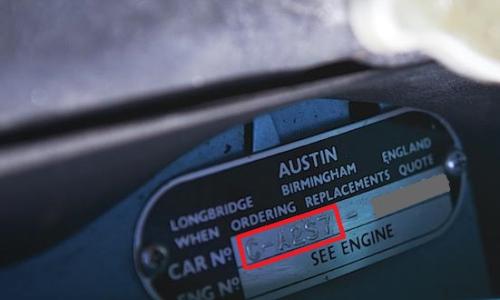 Austin 1071 Cooper S VIN plate.jpg