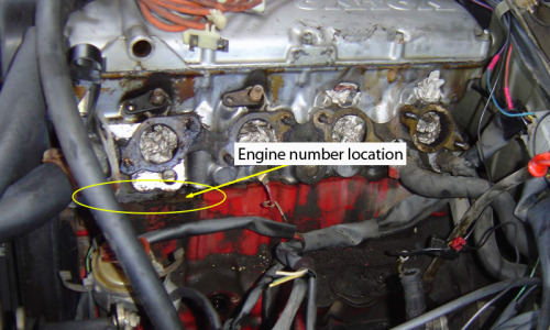B23 and B21 Volvo 242 GT engine number location image.png