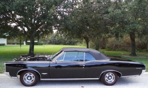 Black convertible top 1966 Pontiac GTO.jpg