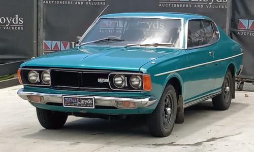Blue 1975 Datsun 610 180B hardtop Original car Australia images unrestored (1).jpg
