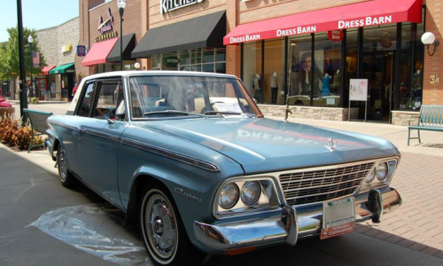 Blue Studebaker Daytona sports sedan information.png