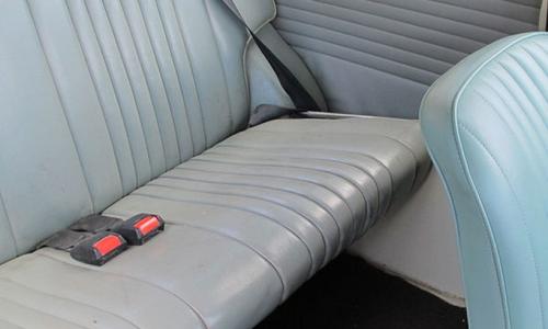 Blue seats original MK1 Morris Cooper S.jpg