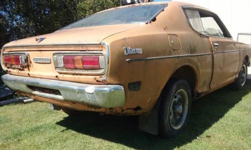 Burnt Orange 1974 Datsun 610 180B SSS coupe unrestored (2).jpg