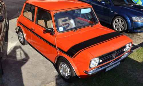 Burnt Orange Leyland Mini GTS.png