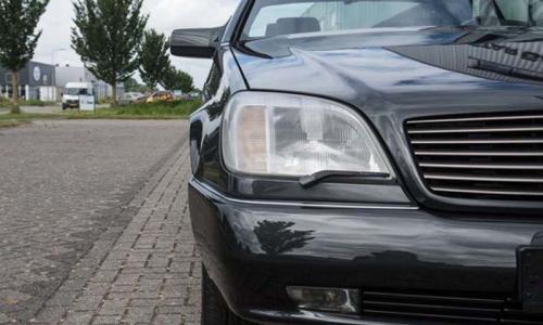 C140 Mercedes Front headlamp image black S500 coupe.jpg