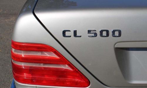 CL500 rear badge 1997 model C140 Mercedes.jpg