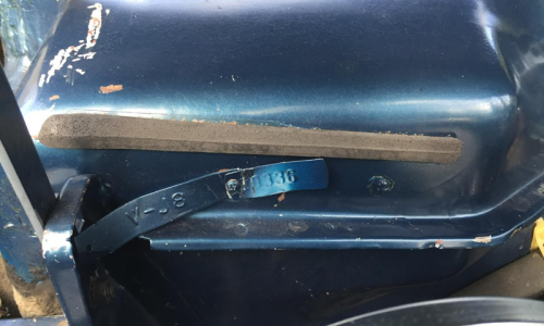 Canadian built Studebaker Daytona body tag number image.png