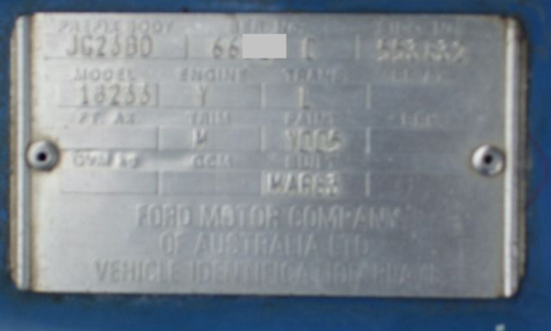 Chassis plate XE Falcon Grand Prix Dick Johnson CDT.jpg