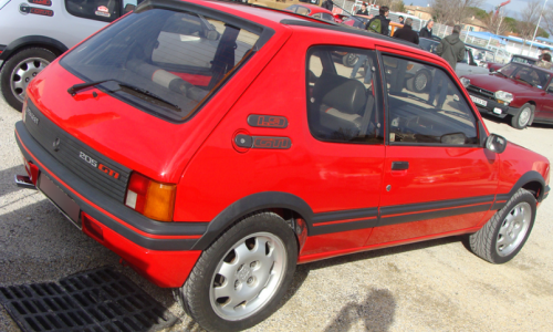 Cherry Red Le Mans Red Peugeot 205 GTI Phase 1.png