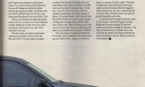 Commodore Crazy Magazine Page 61 Holden HSV VP GTS paint (3).png