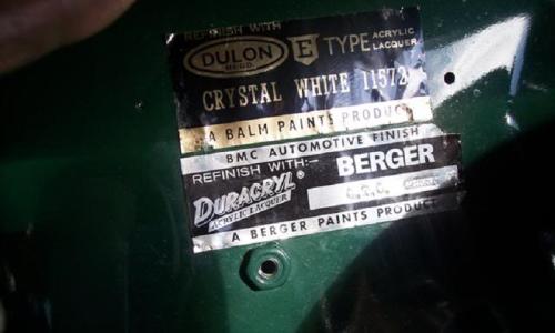 Crystal White over GTO Green paint colour.jpg