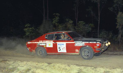 Datsun 180B SSS 610 hardtop coupe at Warana Rally 1972 images 1.png