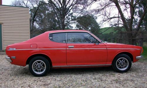 Datsun 180B SSS 610 hardtop coupe red paint.jpg