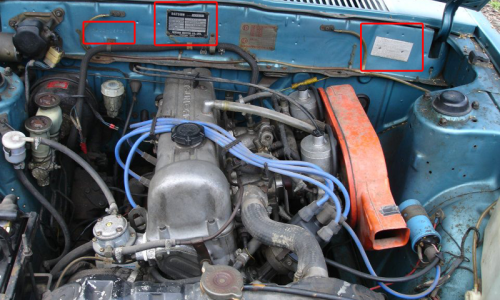 Datsun 180B SSS vehicle VIN chassis number locations.png