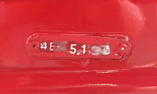 E-Type Jaguar 4.2l OTS body number tag.png