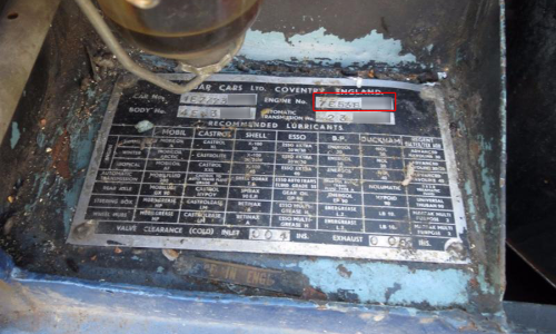 E-Type engine number on data plate 1968.png