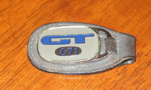 EB Falcon GT numbered key fob keyring badge.png