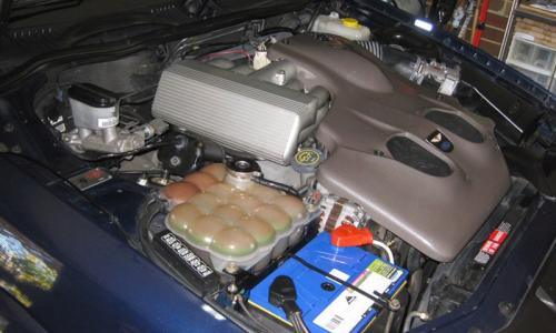 EL Ford Falcon GT engine image side inlet manifold GT40.jpg
