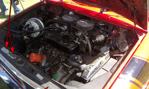 Early Mini GTS data plate chassis number location.png