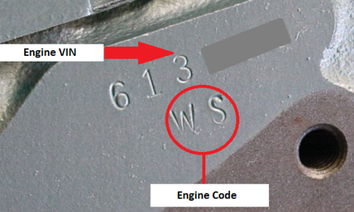 Engine Code and VIN 1967 GTO.png