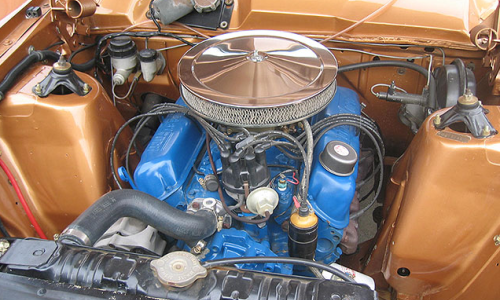 Engine bay XR GT Falcon.png