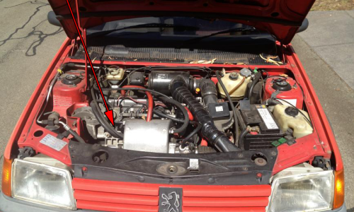 Engine number location 205 GTI Phase 1.5.png