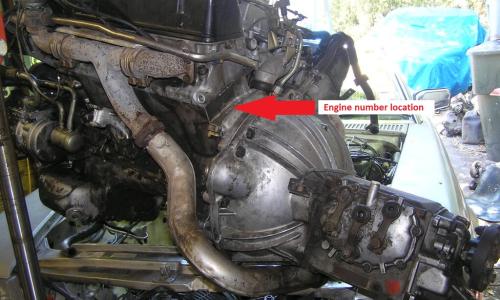 Engine number location 560SL 1.jpg