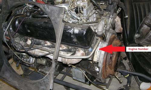 Engine number location 560SL.jpg